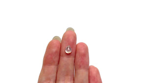 1.14ct 7.25x5.64x3.59mm Pear Double Cut 25807-35