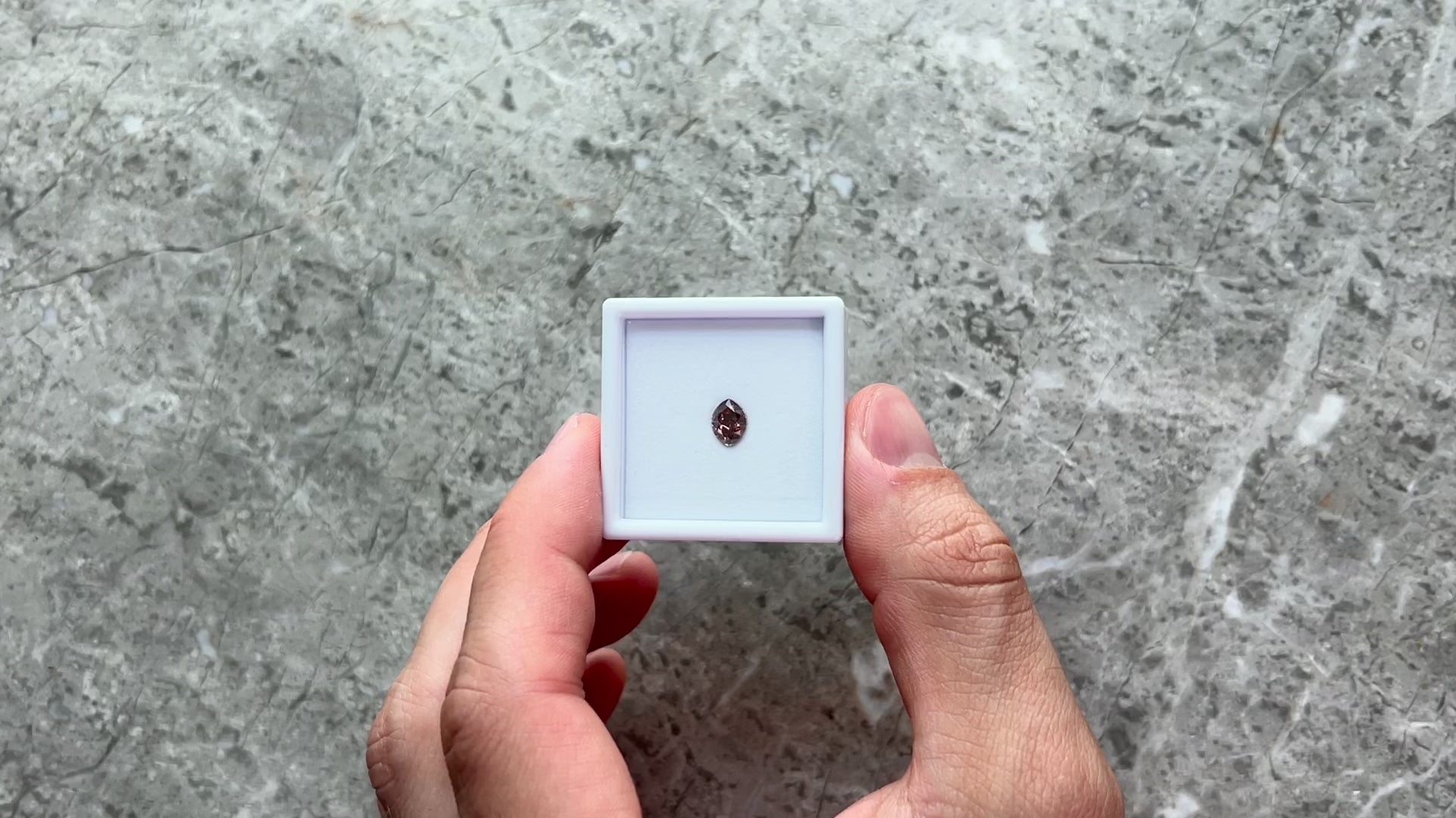 1.00ct 7.28x5.36x3.53mm GIA SI1 Fancy Deep Orangy Pink Marquise Brilliant 🇦🇺 24109-01
