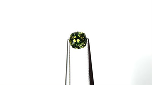 1.37ct 6.31x6.34x4.00mm Modern Antique Geo Cushion Brilliant Sapphire 27766-13