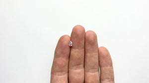 0.50ct 6.68x4.07x2.65mm GIA SI2 Fancy Pink Pear Brilliant 🇦🇺 24125-01