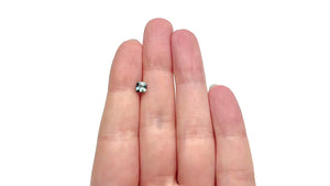 0.65ct 5.09x5.06x3.09mm Cushion Brilliant Sapphire 23466-17