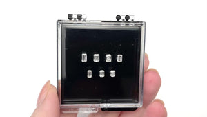 1.97cttw 7pc VS/SI D-J Cut Corner Rectangle Step Cut Parcel 🇨🇦 21914-00