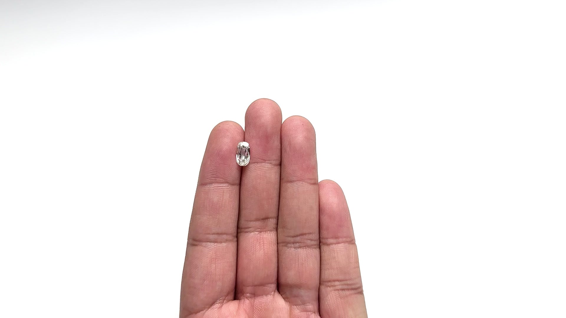 1.71ct 9.47x5.32x3.57mm GIA SI1 J Cushion Brilliant 25165-01