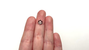 1.70ct 8.25x7.03x3.59mm Hexagon Rosecut 27538-64