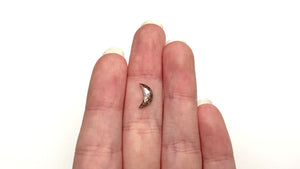 0.81ct 10.17x5.90x1.97mm Crescent Moon Rosecut 27235-01