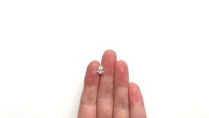 0.91ct 8.19x5.30x3.21mm VS2 C1 Pear Brilliant 24194-07