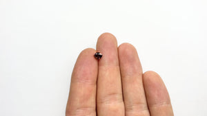1.00ct 5.37x6.56x3.93mm GIA VS2 Fancy Deep Pink-Brown Heart Brilliant 🇦🇺 24116-01