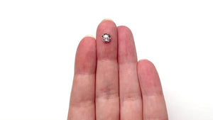 0.84ct 6.07x6.04x2.72mm Round Double Cut 27225-19