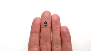 0.76ct 7.74x4.67x2.65mm Hexagon Rosecut 24505-14