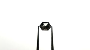 1.28ct 8.20x5.71x3.01mm Hexagon Rosecut 23186-04