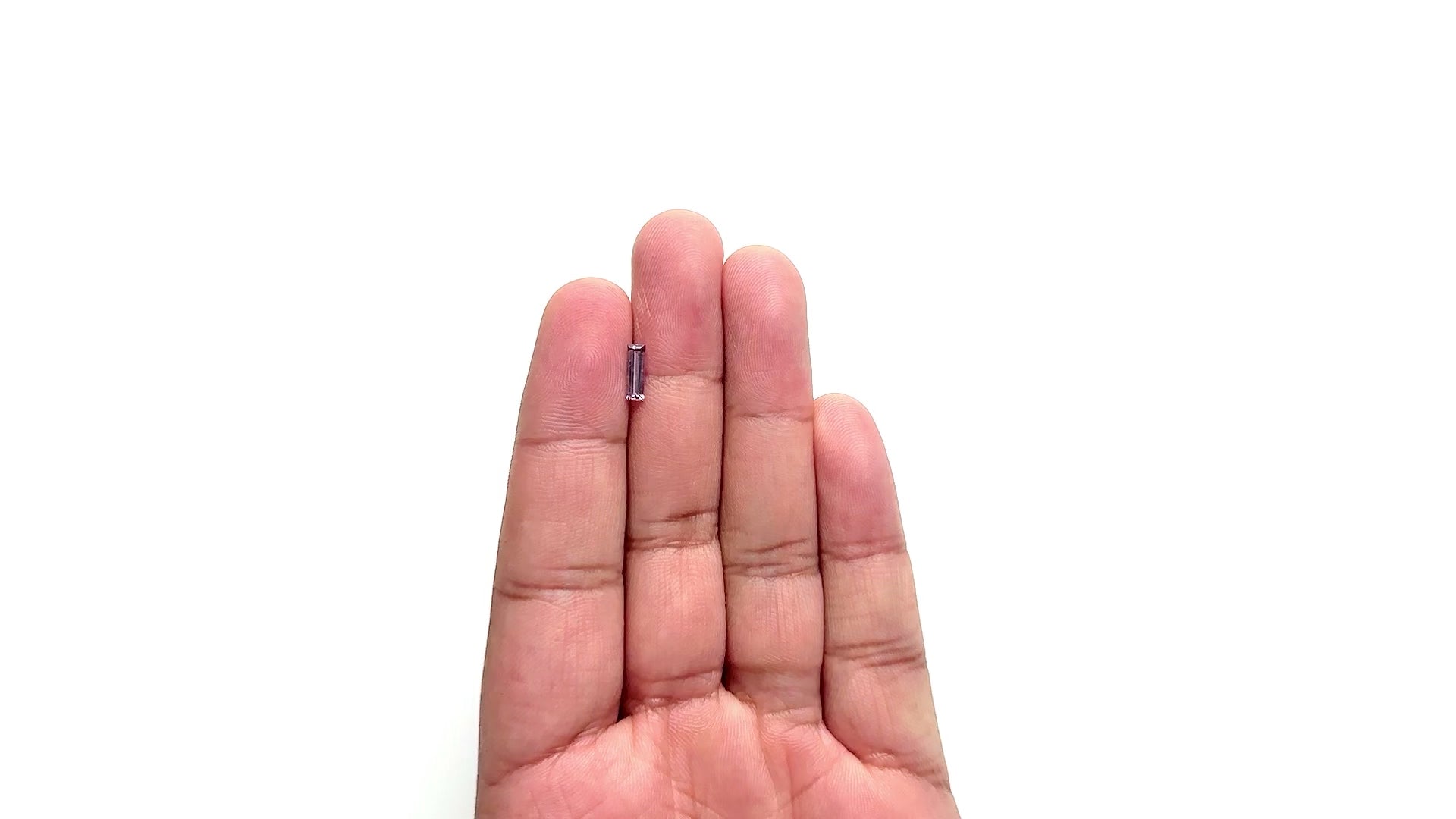 0.52ct 8.73x2.73x1.87mm Baguette Step Cut Sapphire 27721-06