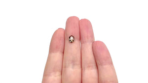 0.91ct 7.63x5.11x2.63mm Hexagon Rosecut 27537-36