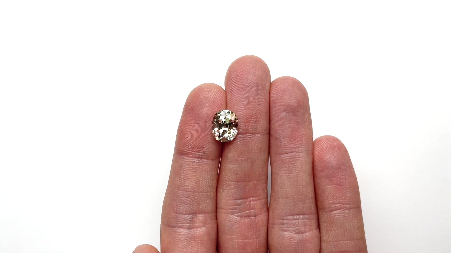 4.25ct 10.85x8.85x6.14mm GIA SI1 O-P Antique Old Mine Cut 26550-01