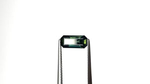 1.38ct 9.66x4.50x3.35mm Cut Corner Rectangle Step Cut Sapphire 27305-01