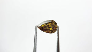 2.50ct 11.97x7.83x4.23mm GIA SI1 Fancy Yellow-Brown Pear Brilliant 🇦🇺 24110-01