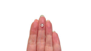 0.93ct 6.43x5.53x3.14mm Hexagon Rosecut 25457-29