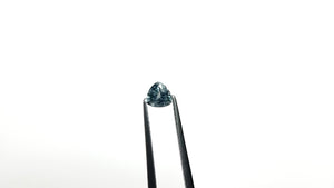 0.69ct 4.92x4.99x3.67mm Trillion Brilliant Sapphire 23675-09