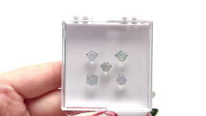 OFFLPAR 7.39cttw 5pc Portrait Cut Sapphire Parcel 23677-18