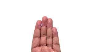 0.65ct 5.96x5.33x2.81mm Geo Oval Brilliant Sapphire 28261-01