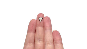 0.77ct 10.51x8.62x1.30mm Kite Rosecut Sapphire 22436-09