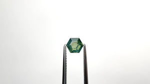 0.90ct 6.32x5.55x3.19mm Hexagon Step Cut Sapphire 25071-06