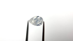 1.62ct 9.31x6.29x3.89mm GIA I2 Fancy White Pear Brilliant 19775-01