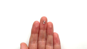 0.35ct 5.85x3.66x1.64mm Half Moon Rosecut 23188-02