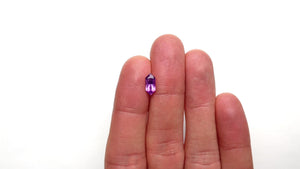 1.11ct 10.43x4.56x2.92mm Hexagon Brilliant Sapphire 27209-01