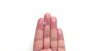0.74ct 6.30x5.52x2.38mm Hexagon Step Cut Sapphire 23088-20