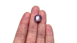 12.80ct 12.31x11.75x9.09mm Cut Corner Square Step Cut Sapphire 23593-01