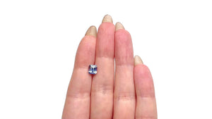 2.05ct 6.77x6.22x4.83mm Cut Corner Rectangle Step Cut Sapphire 28231-01