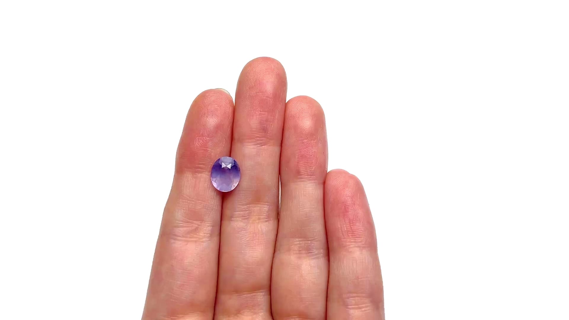 3.47ct  9.33x7.73x5.61mm Oval Brilliant Sapphire  26777-01