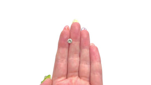 0.84ct 5.73x5.72x3.59mm Round Brilliant Sapphire 25402-01