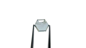 3.67ct 8.48x9.28x4.02mm Hexagon Portrait Cut Sapphire 23678-08