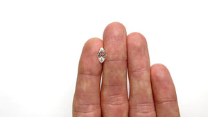 1.02ct 10.79x6.32x2.36mm GIA SI1 K Geo Lozenge Step Cut 23655-01