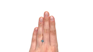 0.71ct 5.51x5.48x3.47mm Round Brilliant Sapphire 19942-46
