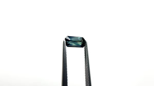 0.97ct 7.90x4.05x2.98mm Cut Corner Rectangle Step Cut Sapphire 26506-01