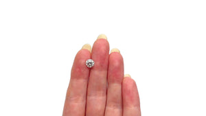 1.26ct 6.51x6.46x4.41mm Round Brilliant 🇨🇦 26233-01
