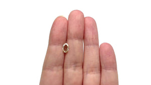 1.09ct 8.41x5.66x2.69mm VS2 Y-Z Geo Oval Step Cut 🇿🇦 27375-26