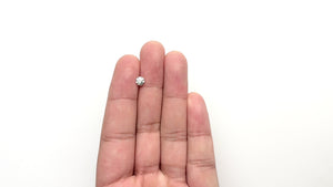 0.50ct 4.95x4.98x3.23mm VS1 Fancy Grey Round Brilliant 18968-07
