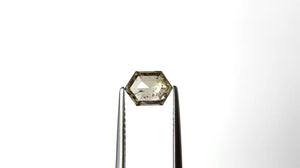 1.10ct 7361x5.41x3.11mm Hexagon Rosecut 27537-54