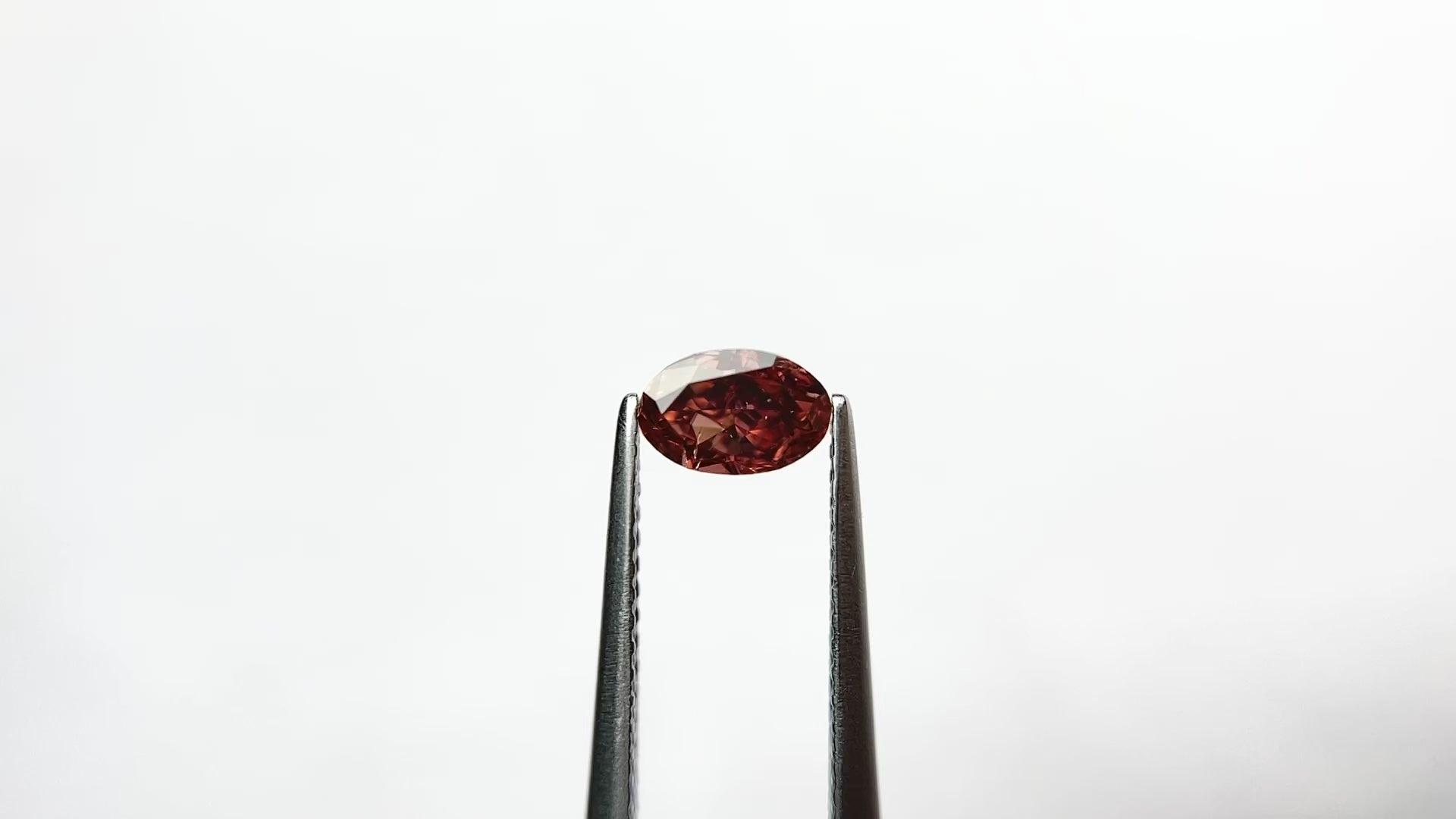 0.80ct 6.64x4.33x3.25mm GIA SI2 Fancy Deep Brownish Orangy Pink Oval Brilliant 🇦🇺 24162-01