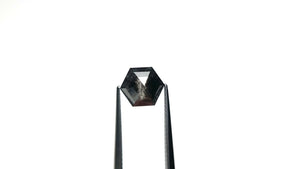 2.53ct 9.37x8.08x4.31mm Hexagon Rosecut 27228-12