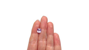 2.51ct 8.09x7.31x4.98mm Cushion Brilliant Sapphire 27195-01