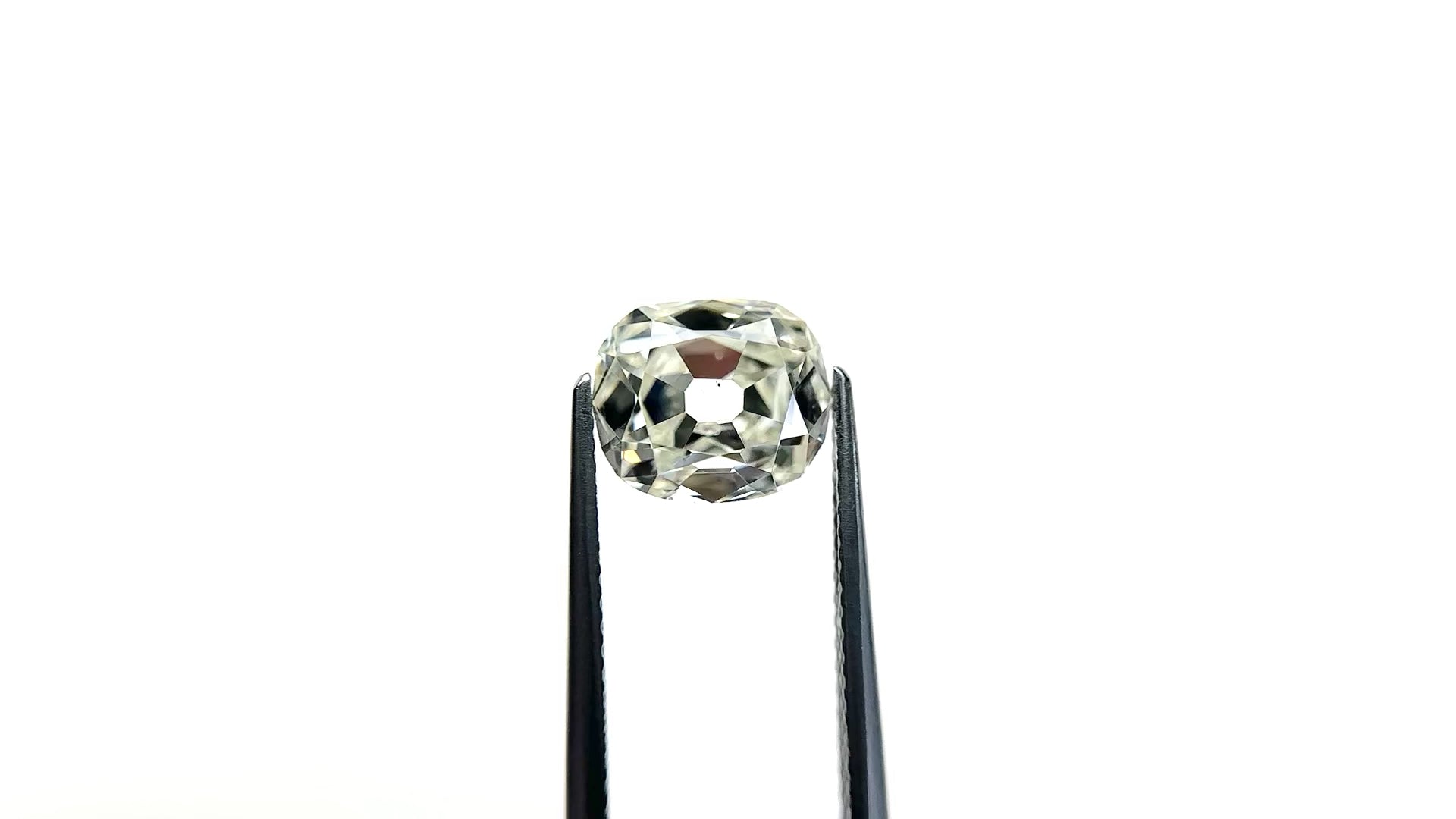 2.52ct 9.41x8.12x3.97mm SI1 K Antique Old Mine Cut 28037-01