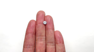 0.86ct 5.98x5.98x3.52mm Round Brilliant Sapphire 23784-06