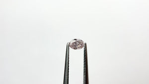 0.40ct 5.38x3.60x2.59mm GIA I1 Fancy Light Pink Oval Brilliant 24094-01