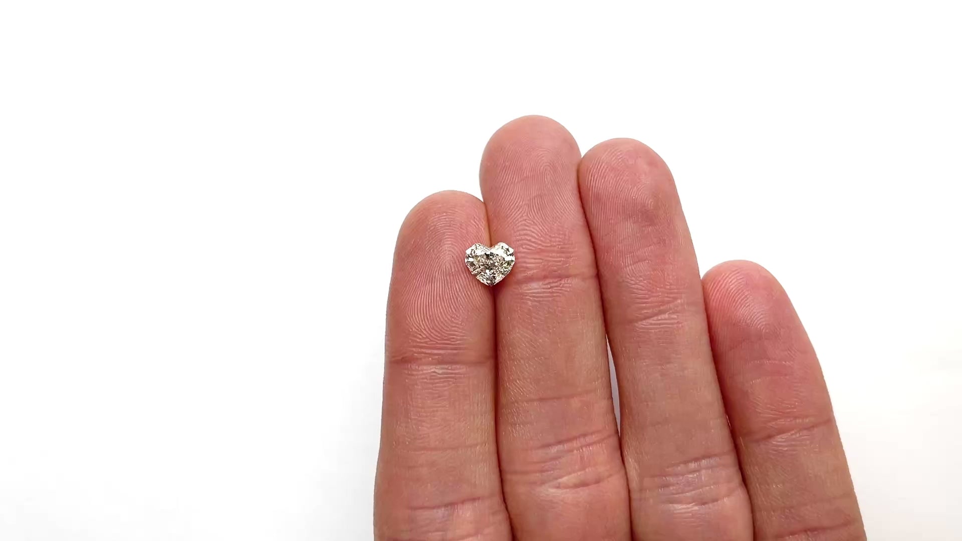 1.41ct 6.44x7.32x4.42mm GIA VVS2 L Geo Heart Step Cut 26314-02