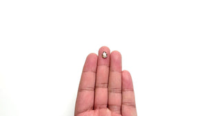 1.25ct 9.09x6.61x2.53mm Pear Rosecut 27537-23