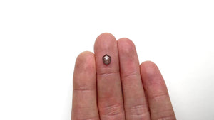 0.83ct 7.44x5.51x2.48mm Hexagon Step Cut 26782-38